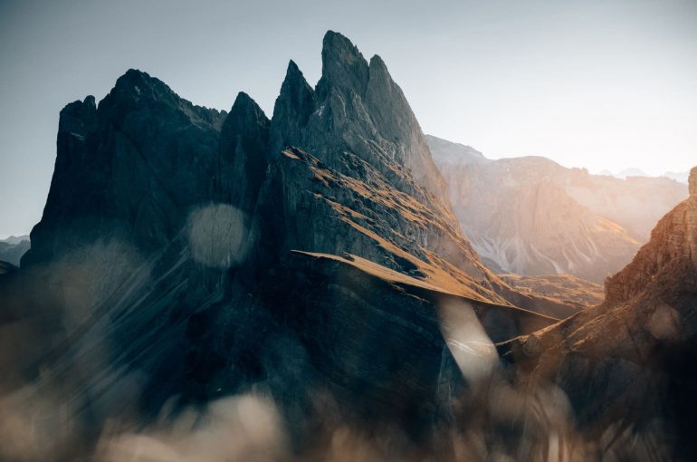 Flying Over Mountains