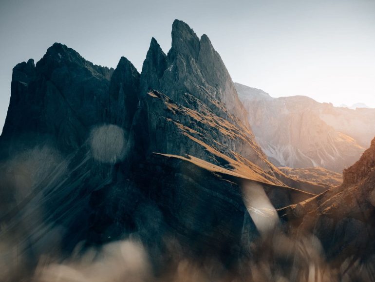 Flying Over Mountains